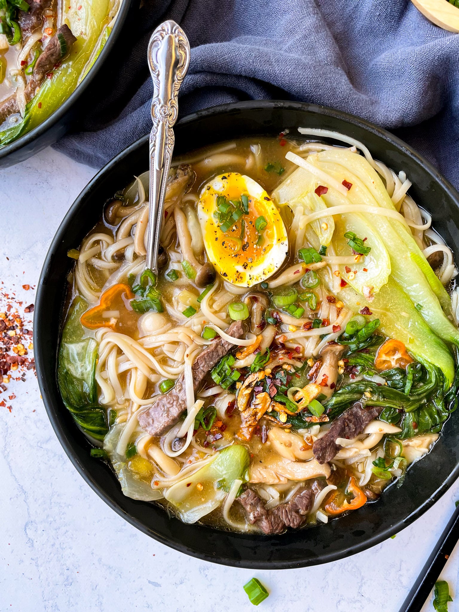 Image for Ginger Garlic Bok Choy Soup