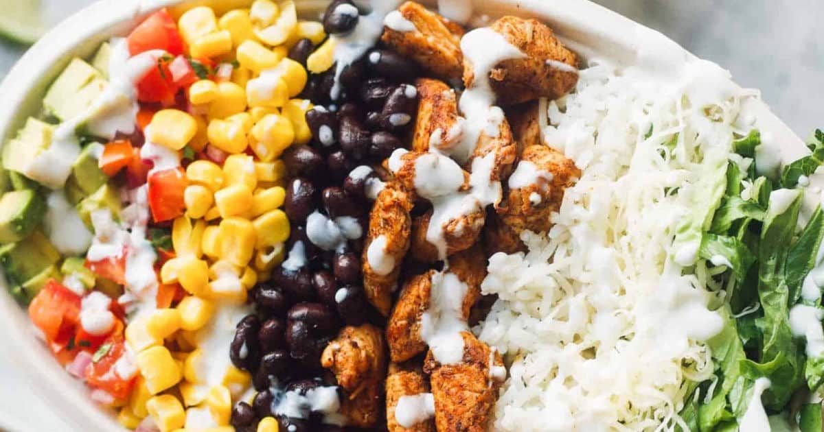 Image for Chipotle Chicken Burrito Bowls
