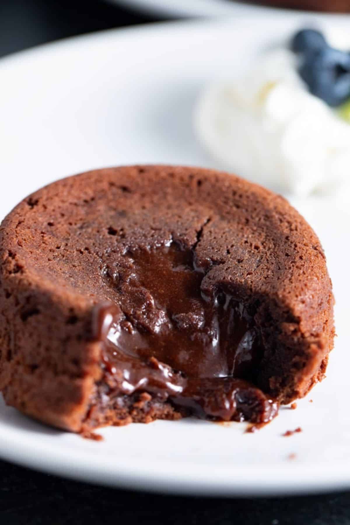 Image for Air Fryer Chocolate Molten Lava Cakes