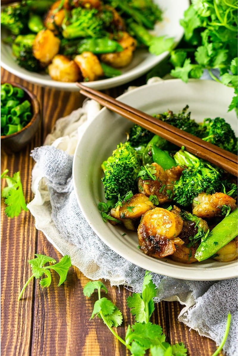 Image for Garlic Ginger Shrimp Stir Fry