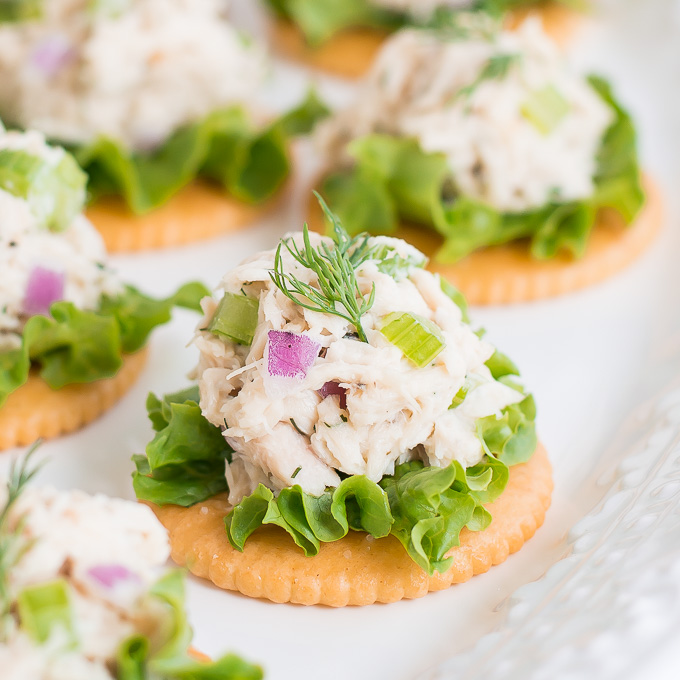 Image for Tuna Salad on Crackers