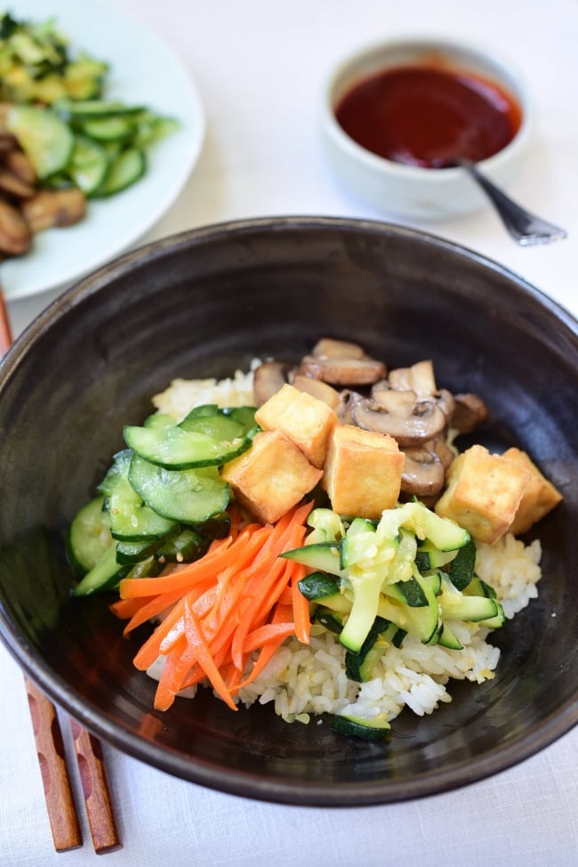 Image for Tofu Bibimbap (Vegan Bibimbap)