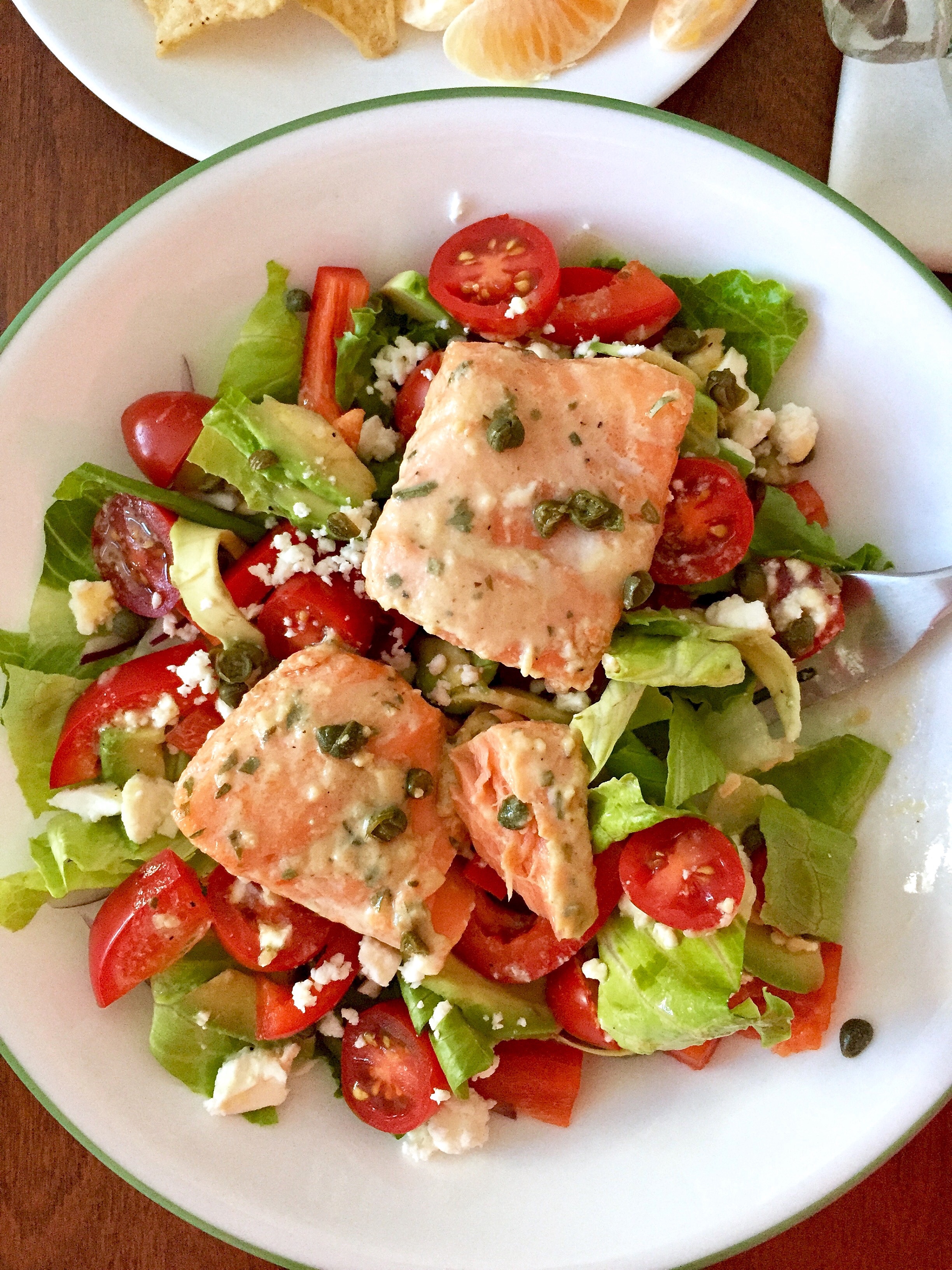 Image for Honey Dijon Salmon Salad with Capers and Tarragon