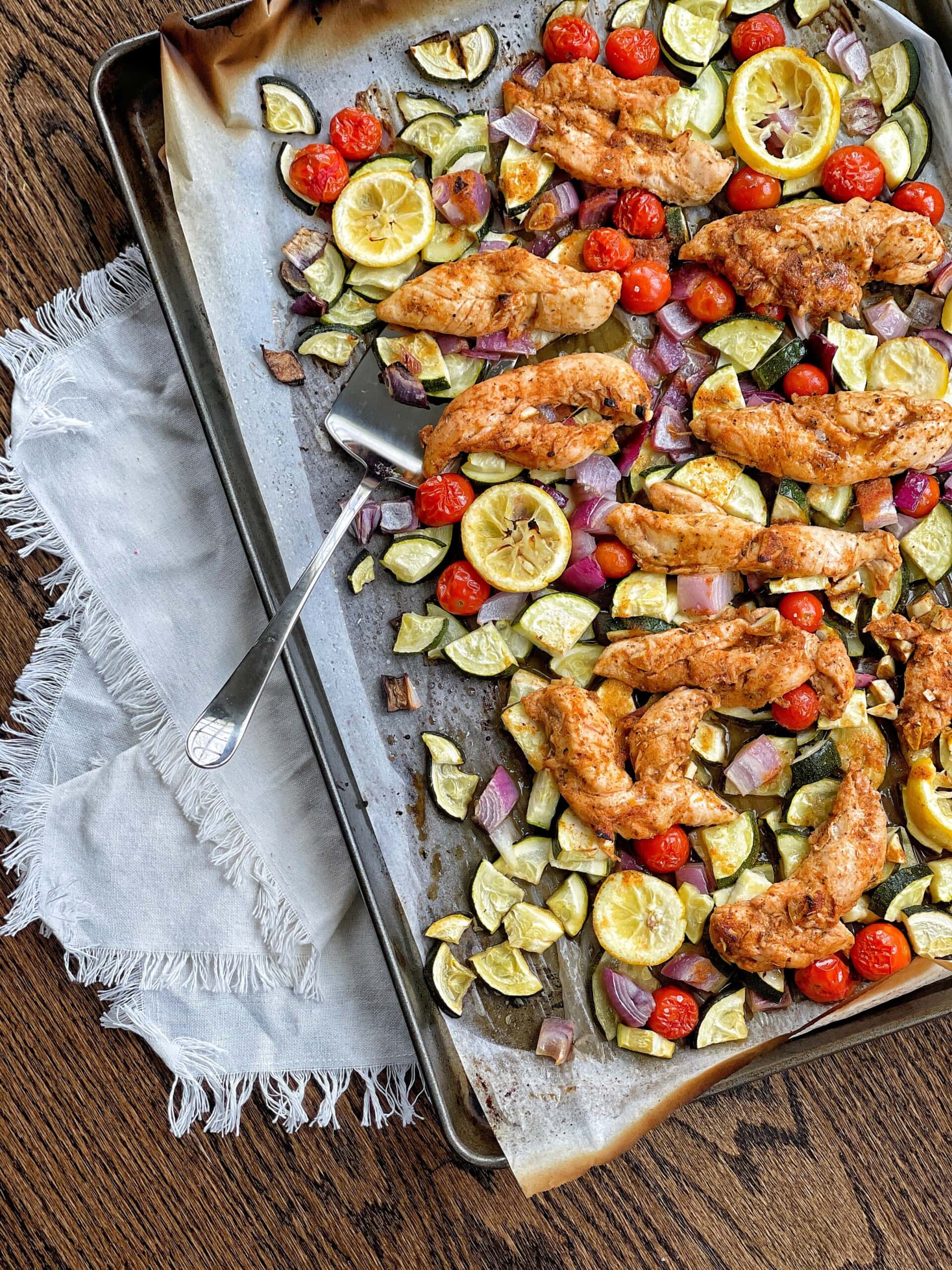 Image for Sheet Pan Italian Chicken and Vegetables