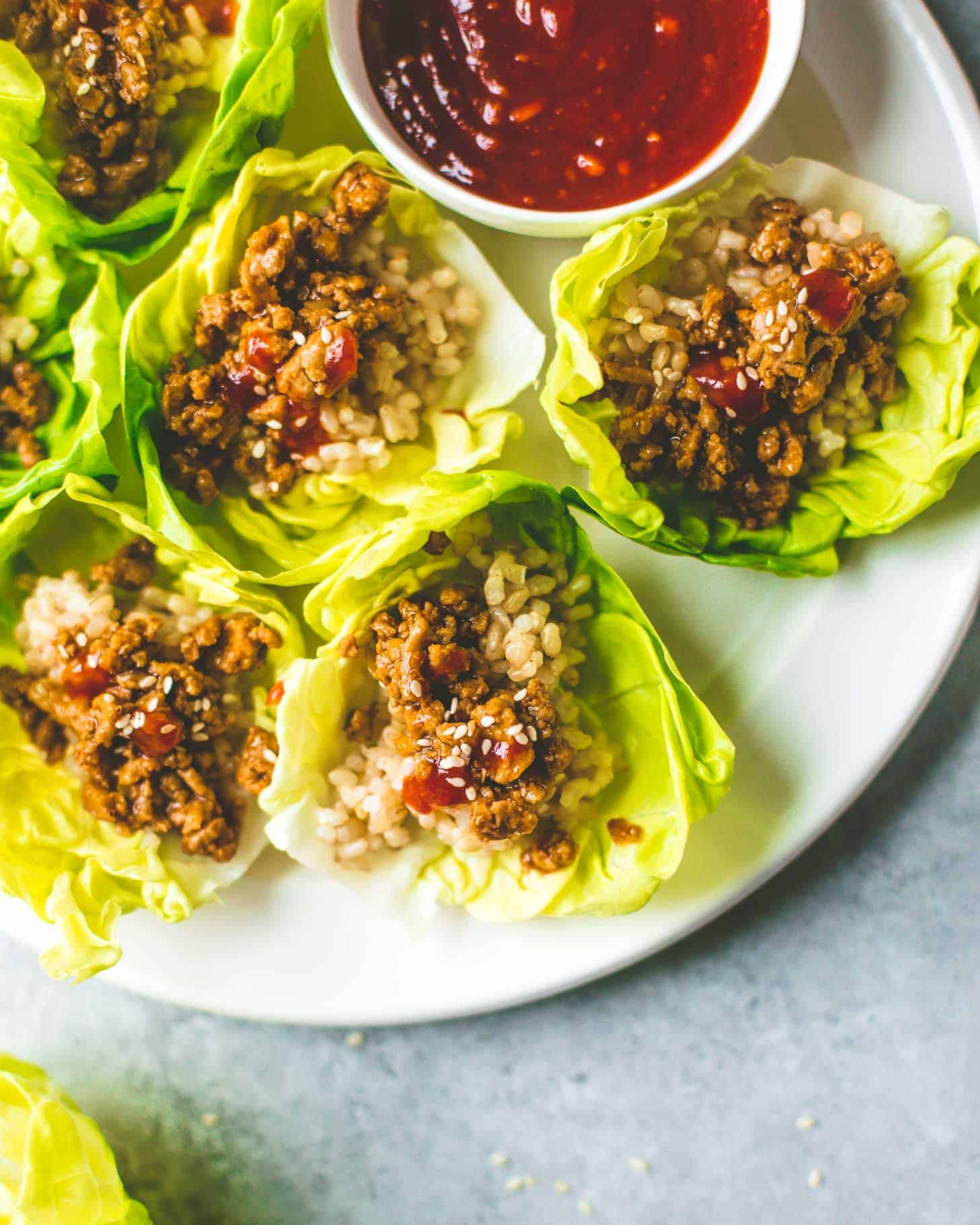 Image for Korean Chicken Lettuce Wraps