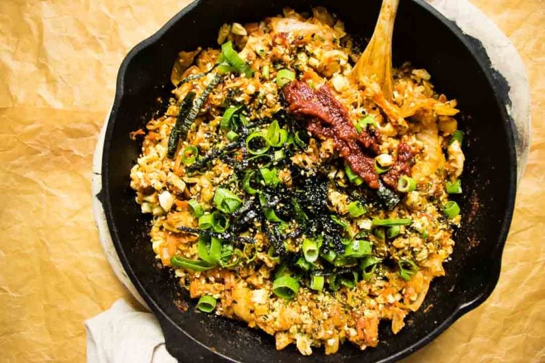 Image for Kimchi Cauliflower Fried Rice