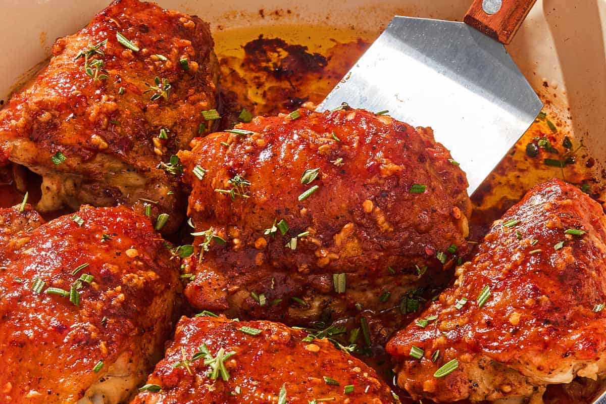 Image for Honey Mustard Chicken Thighs