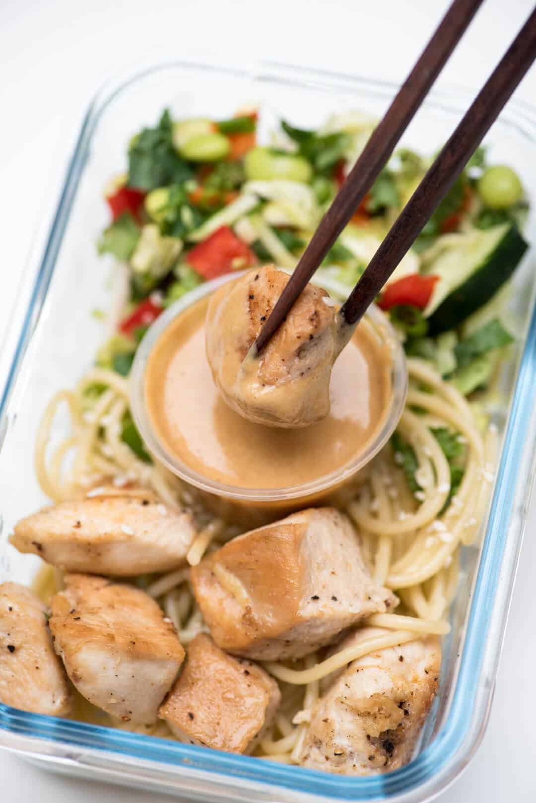 Image for Thai Peanut Chicken Meal Prep Bowls