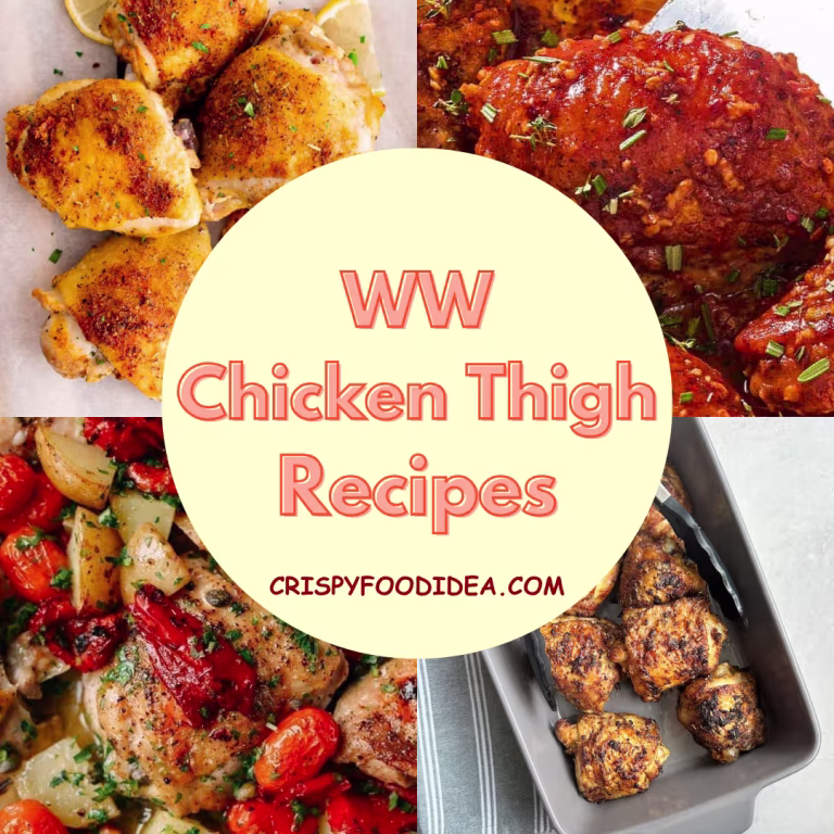 WW Chicken Thigh Recipes