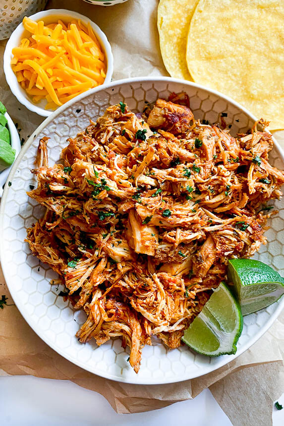 WW Crockpot Salsa Chicken