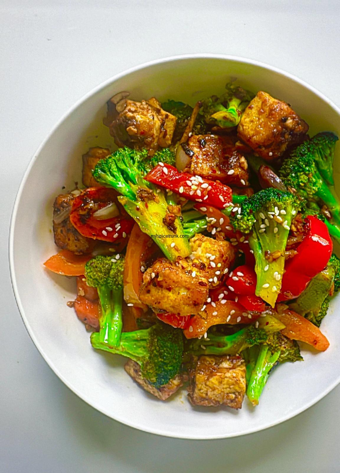 Image for Korean Tofu Stir Fry
