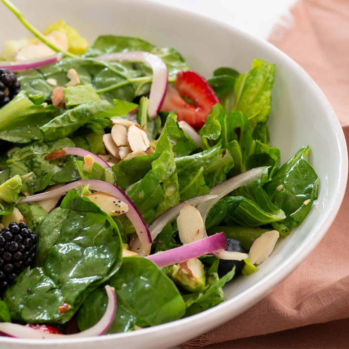 Image for Berry Salad with Honey Poppy Seed Dressing