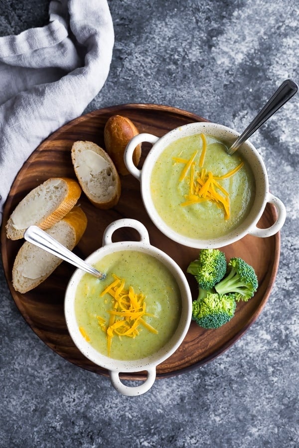 Image for Healthy Broccoli Cheese Soup