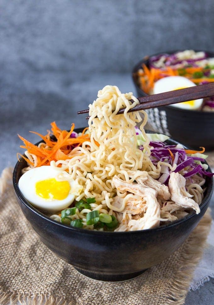 Image for Healthy Chicken Ramen Bowl