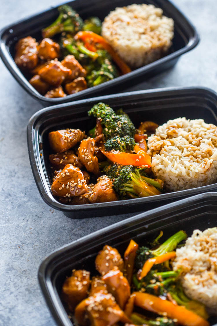 Image for Teriyaki Chicken and Broccoli Meal Prep Bowls