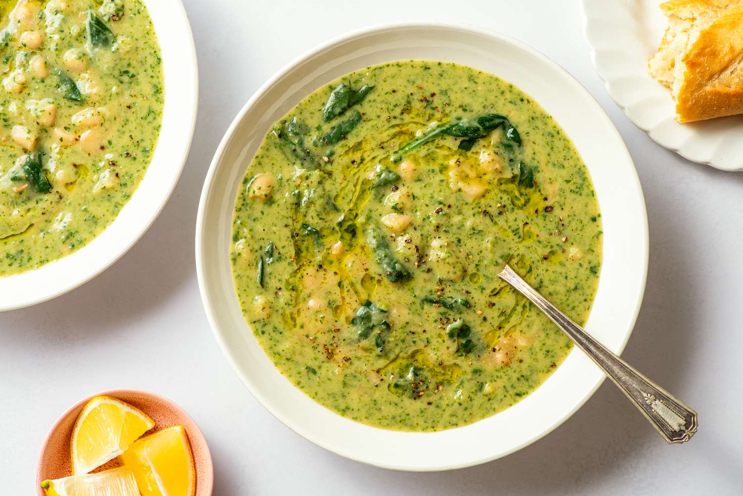 Image for White Bean Spinach Soup