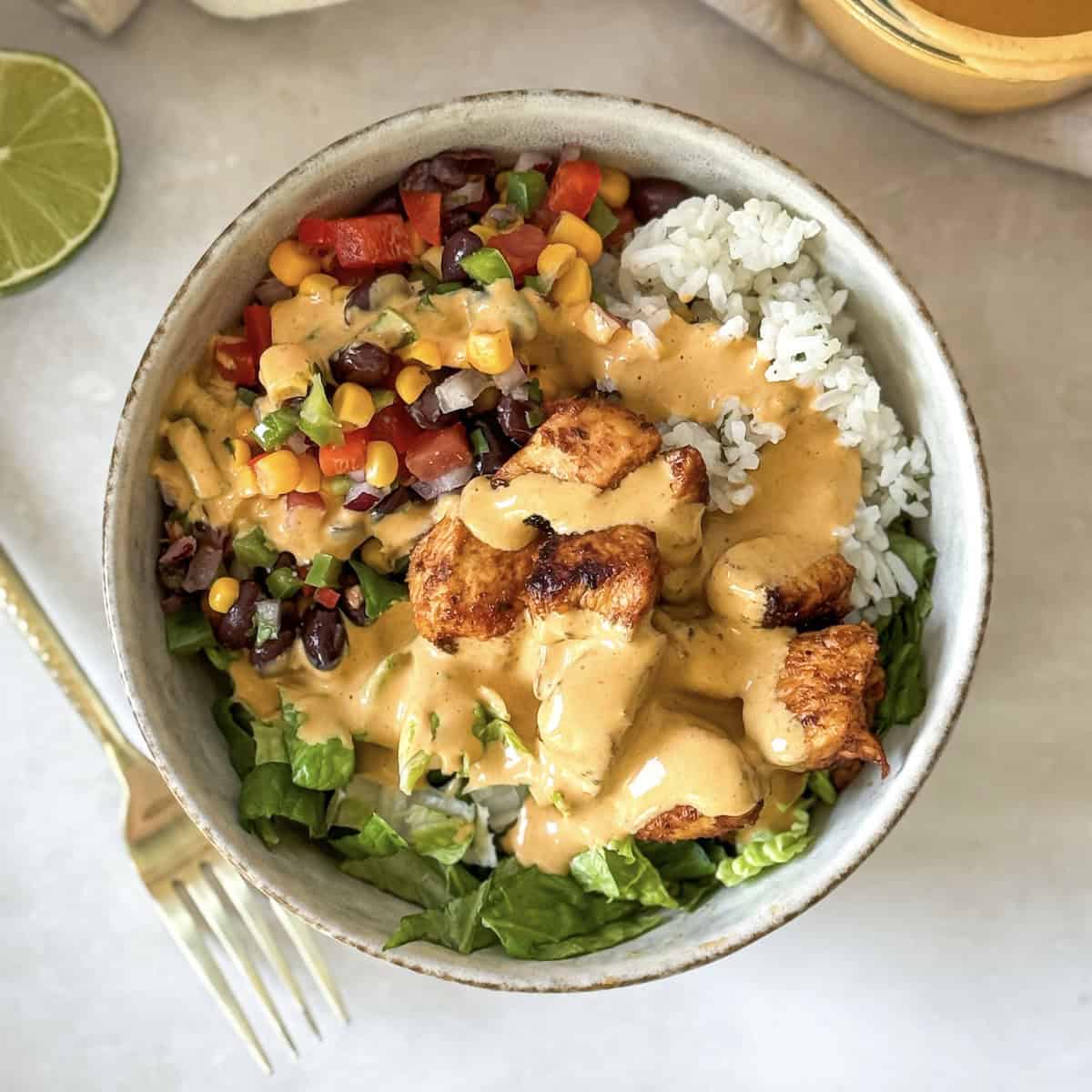 Image for Chicken Thigh Meal Prep Bowls