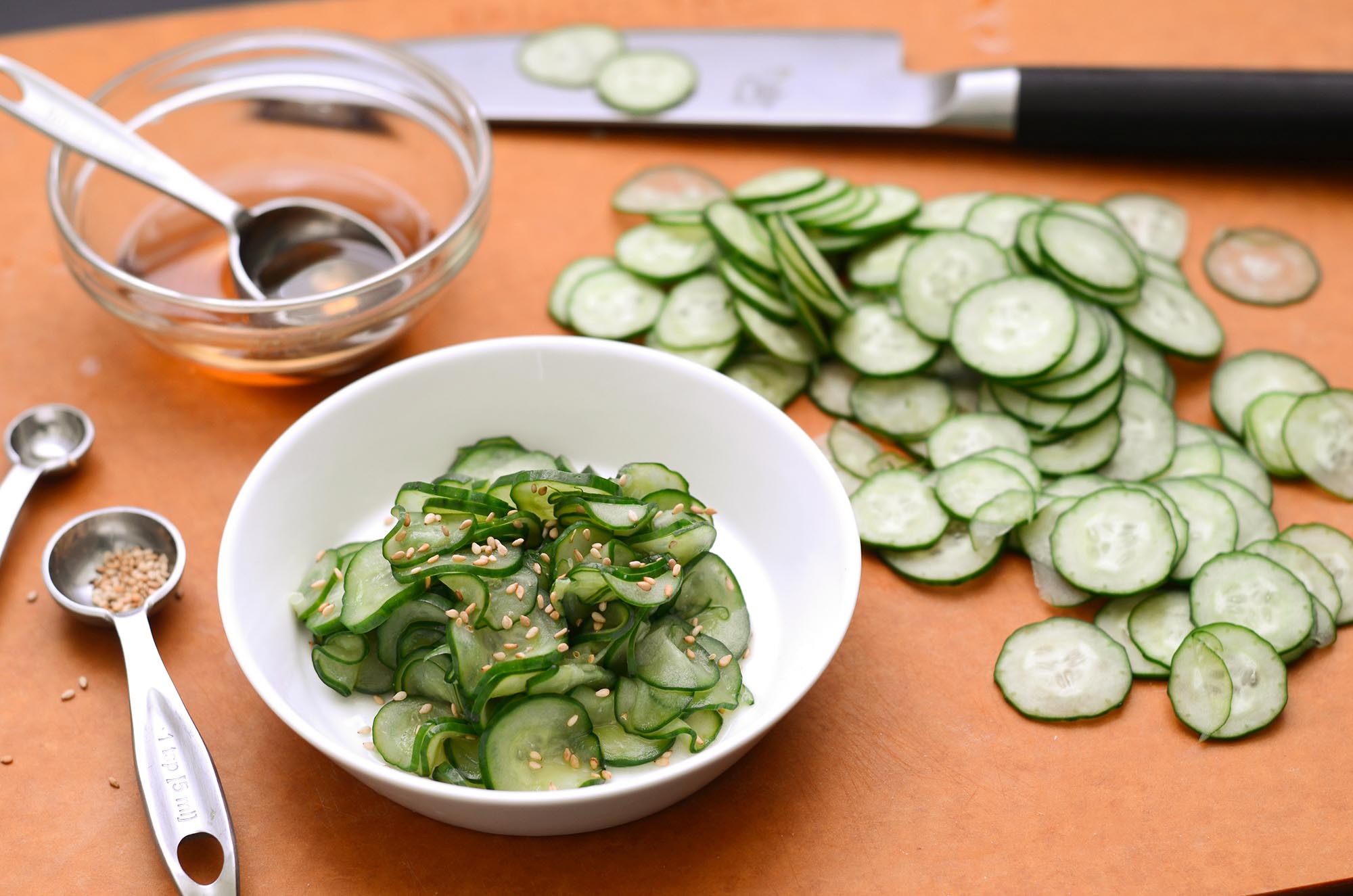 Image for Sunomono Salad Recipe (Japanese Cucumber Salad)
