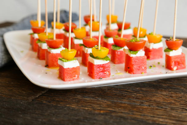 Image for Watermelon-Feta Bites Recipe