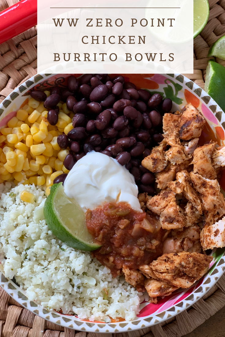 Image for Zero Point Chicken Burrito Bowls