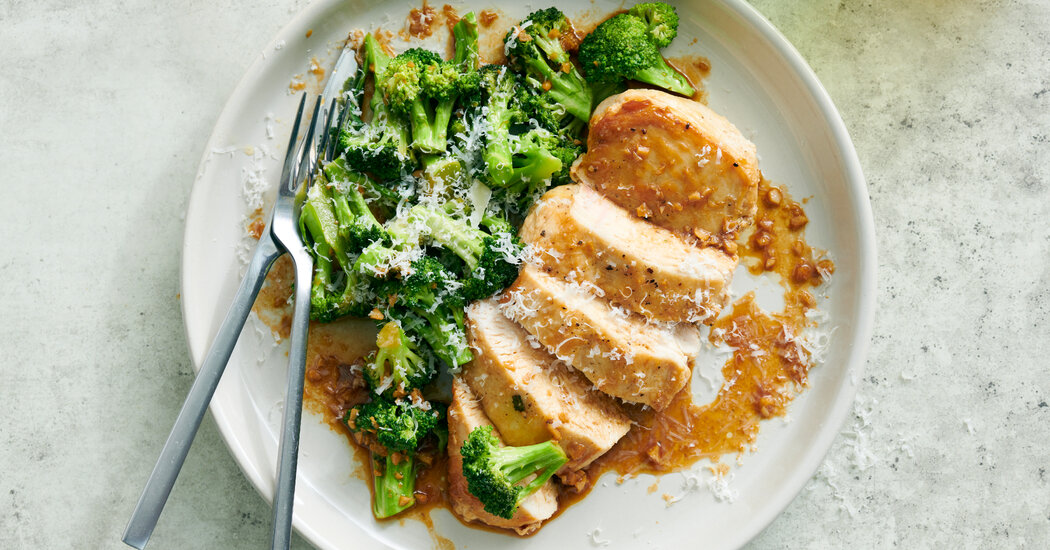 Image for Garlic Chicken and Broccoli with Lemon