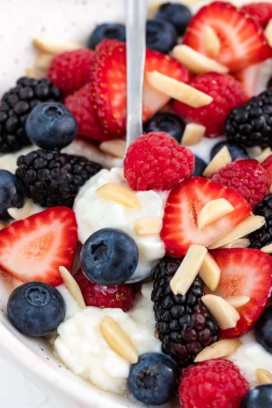 Image for Cottage Cheese Berry Bowl
