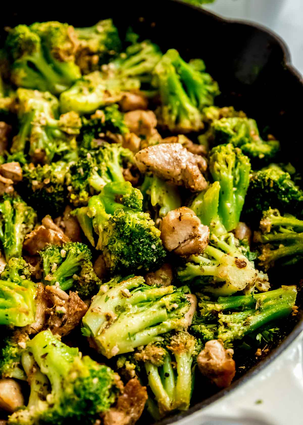 Image for Garlic Butter Chicken Broccoli Skillet
