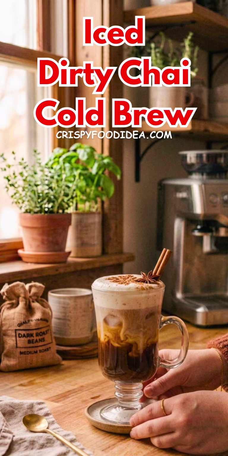 Iced Dirty Chai Cold Brew