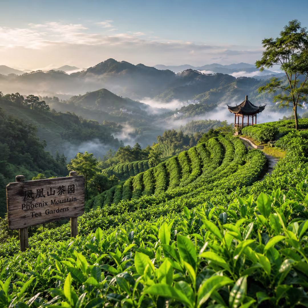 Phoenix Mountain tea gardens