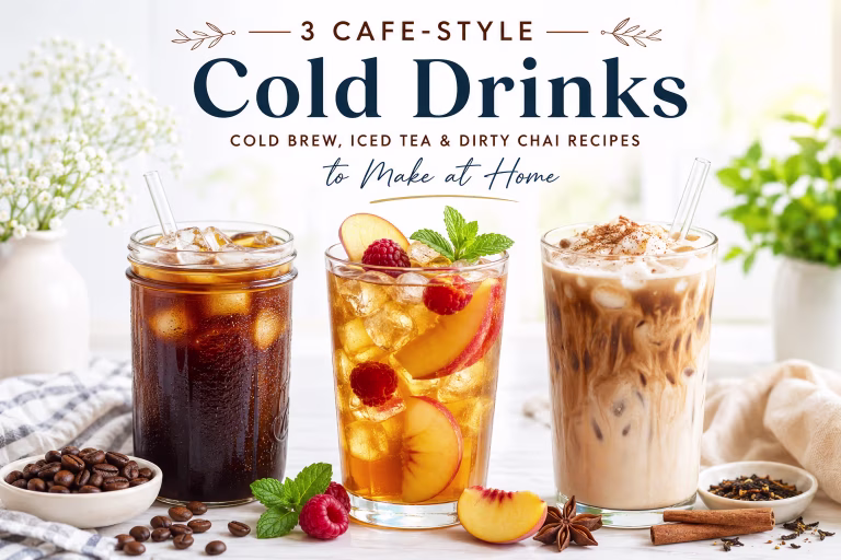 Restaurant-Quality Cold Brew & Iced Tea Recipes