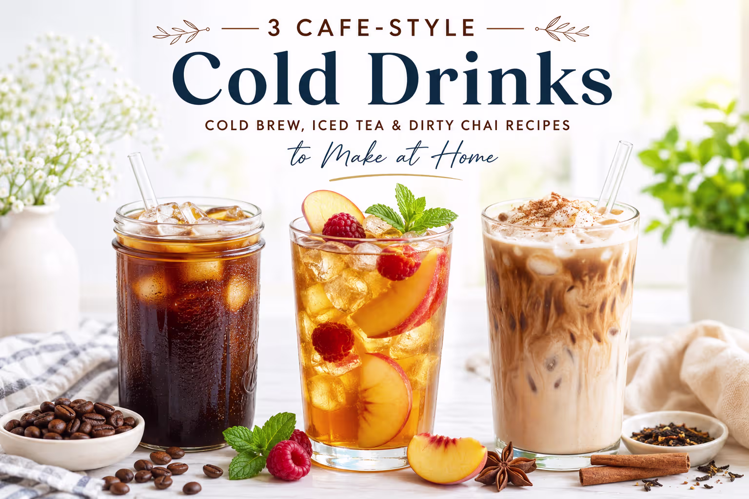 Restaurant-Quality Cold Brew & Iced Tea Recipes