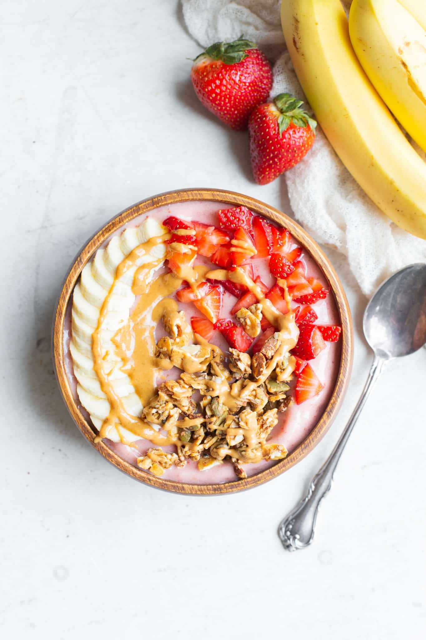 Image for Strawberry Banana Smoothie Bowl