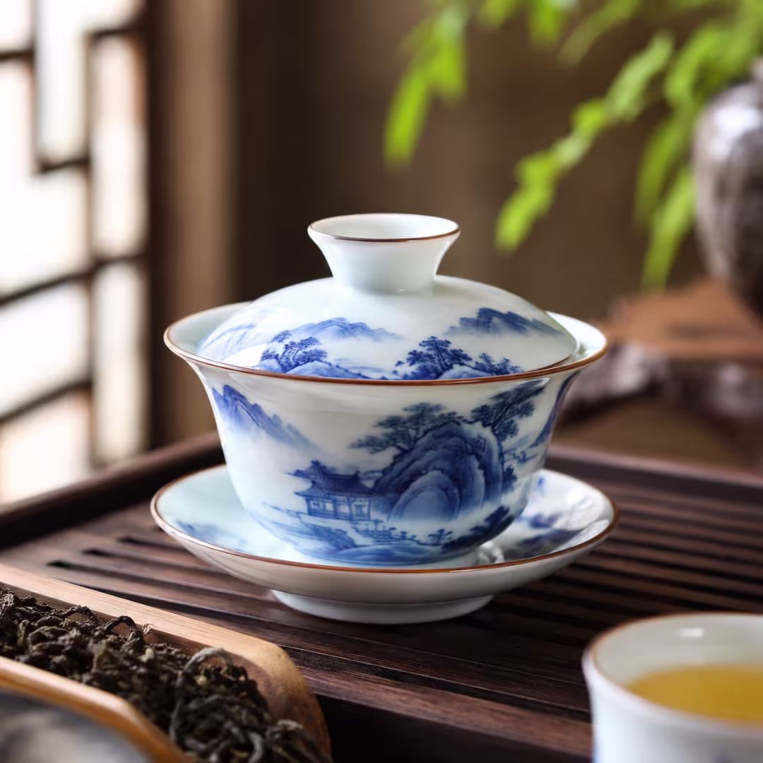 Traditional Porcelain Gaiwan