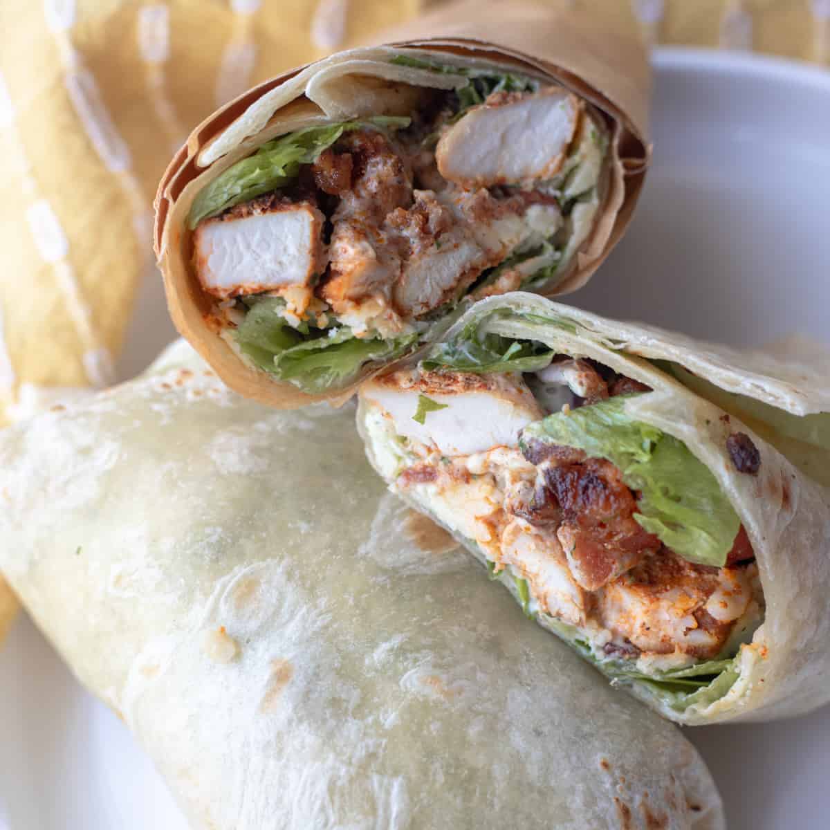 Image for Air Fryer Chicken Wrap Filling