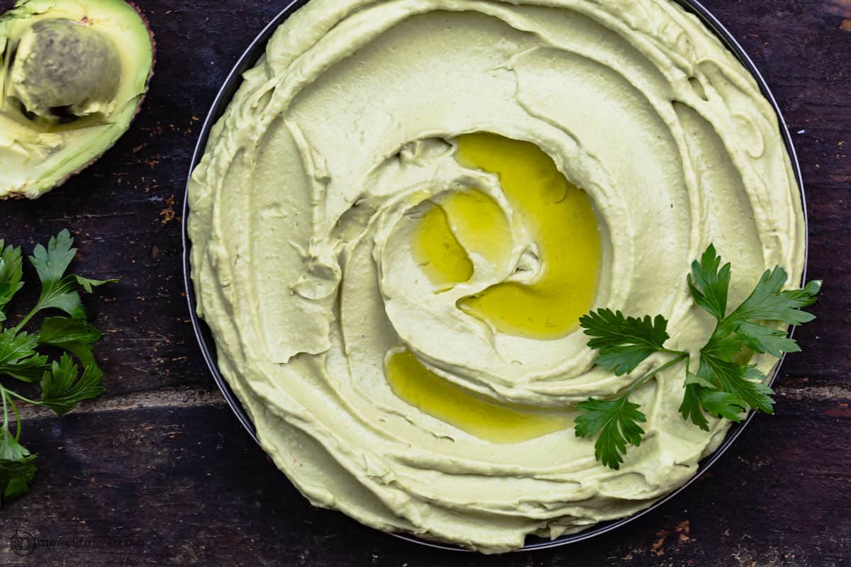 Image for Creamy Avocado Hummus Recipe