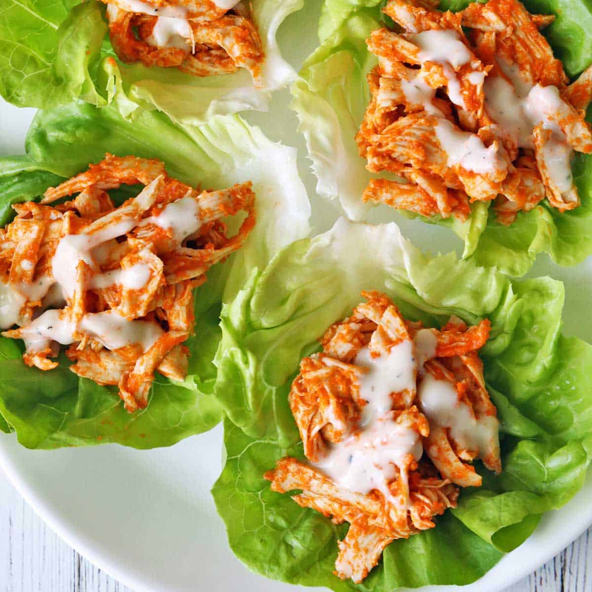 Image for Buffalo Chicken Lettuce Wraps