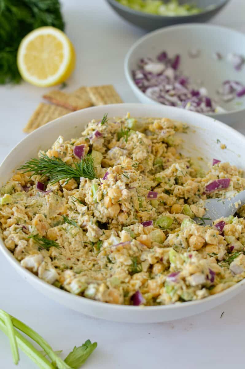 Image for Chickpea Tuna Salad Meal Prep