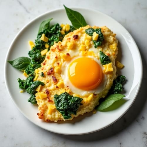 Image for Chicken Spinach Egg Scramble