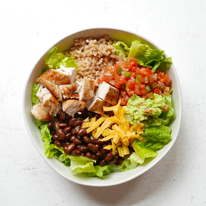 Image for Chicken burrito bowl