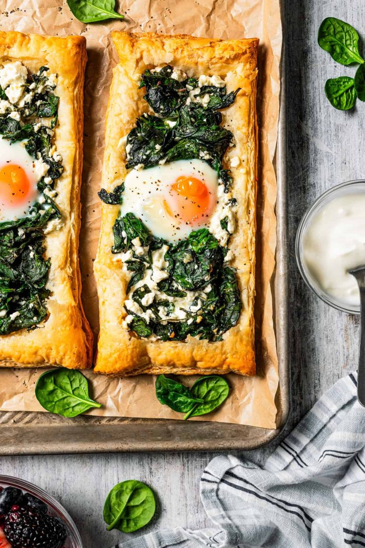 Image for Spinach and Feta Puff Pastry