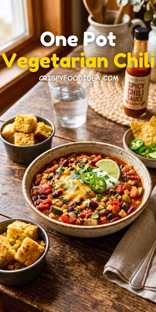 One Pot Vegetarian Chili
