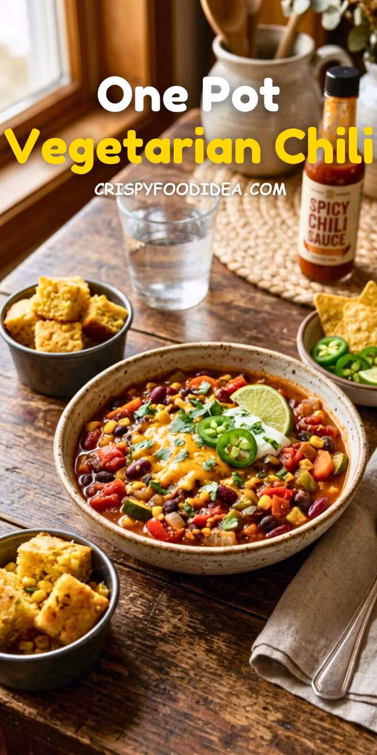 One Pot Vegetarian Chili