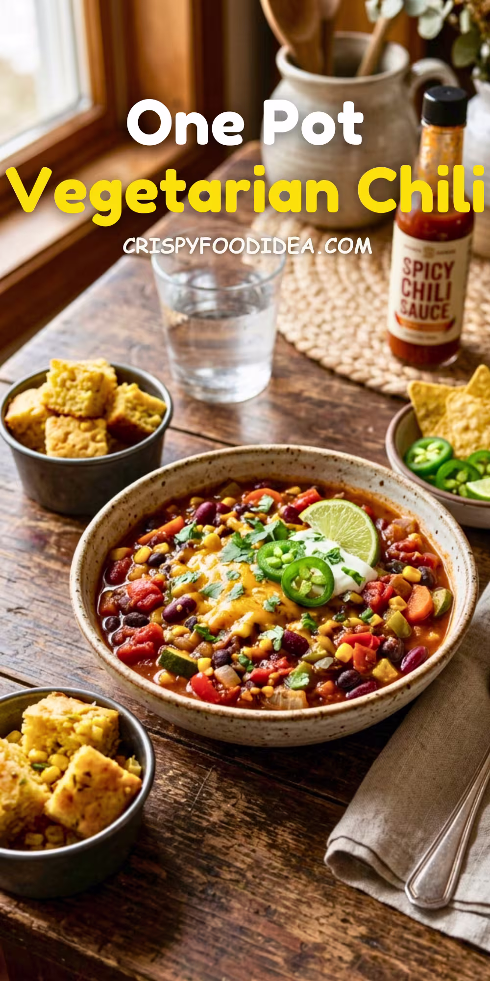 One Pot Vegetarian Chili