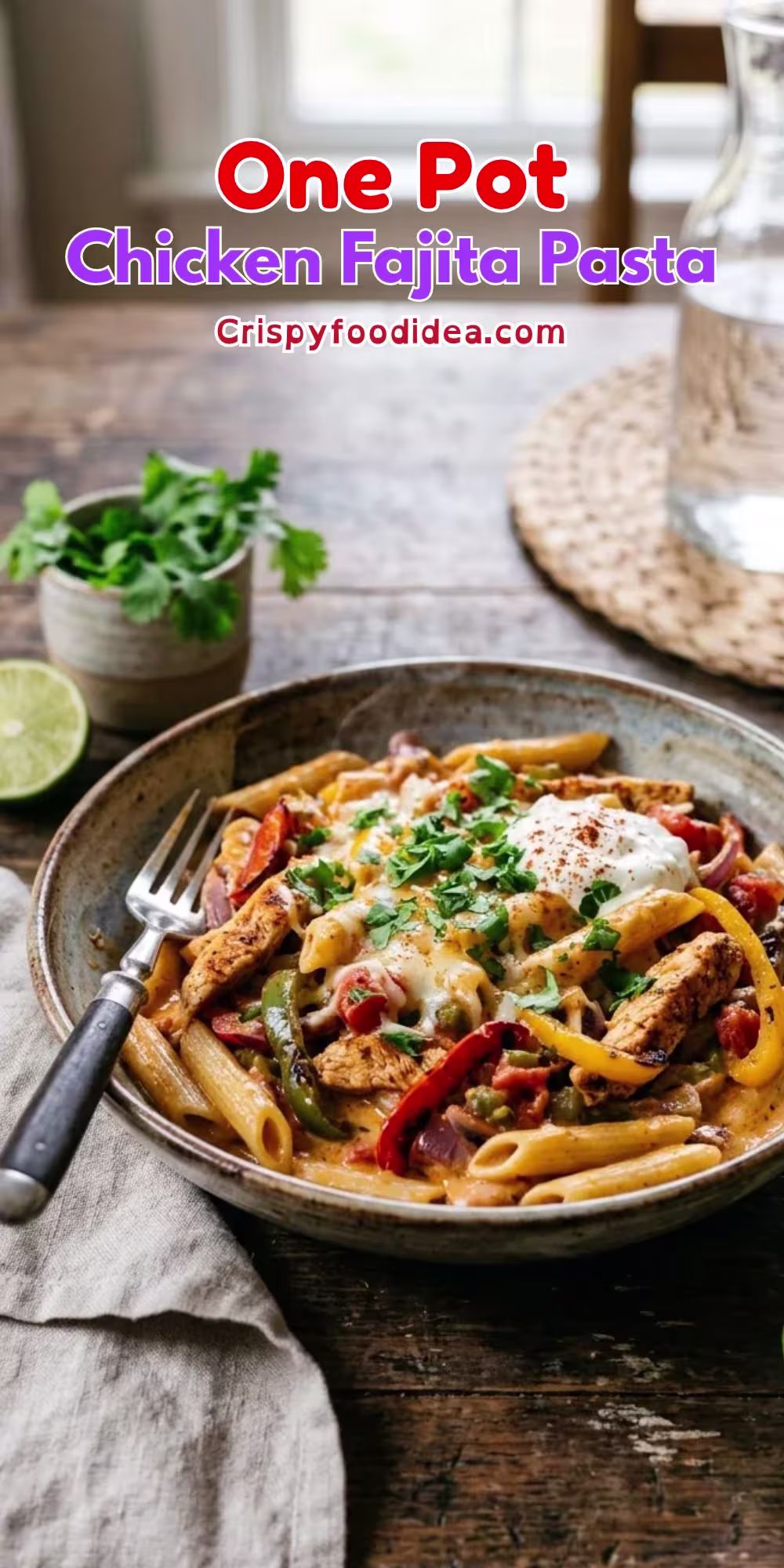 Chicken Fajita Pasta