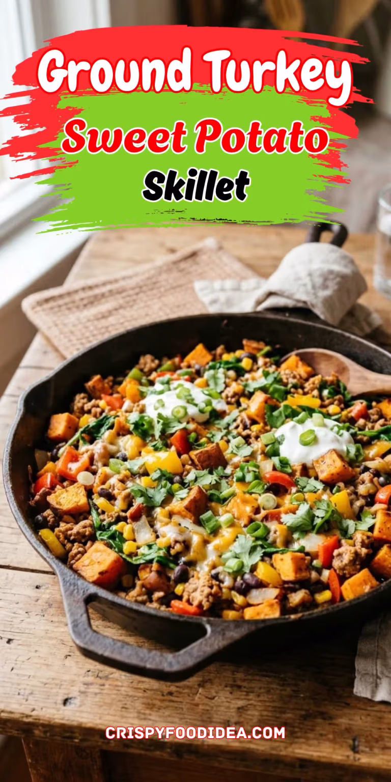 Ground Turkey Sweet Potato Skillet