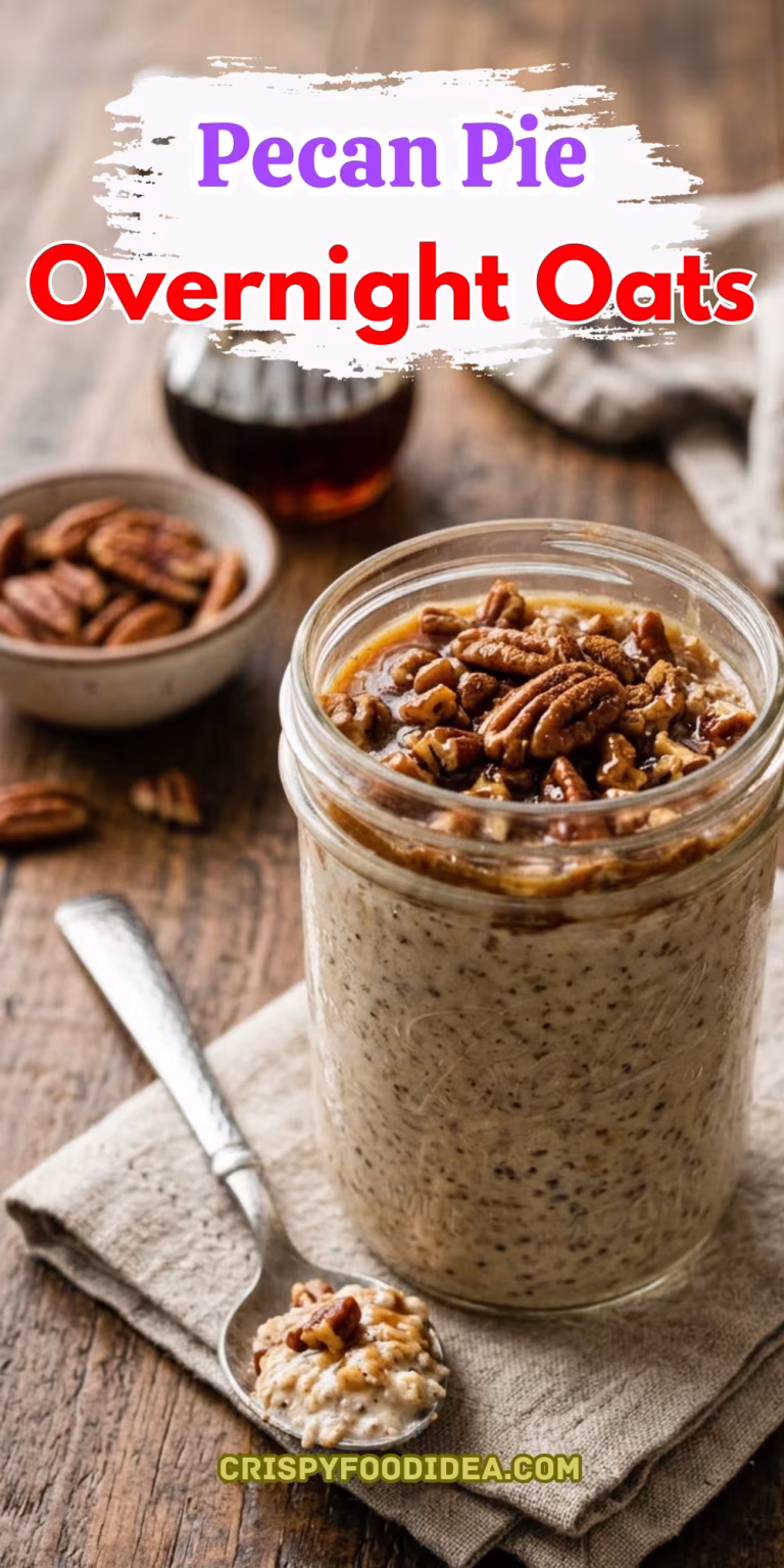 Pecan Pie Keto Overnight Oats