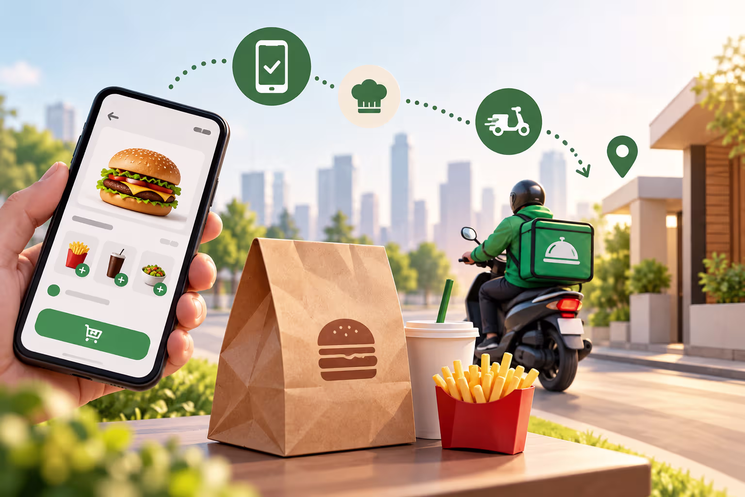 Seamless Delivery, From App to Door
