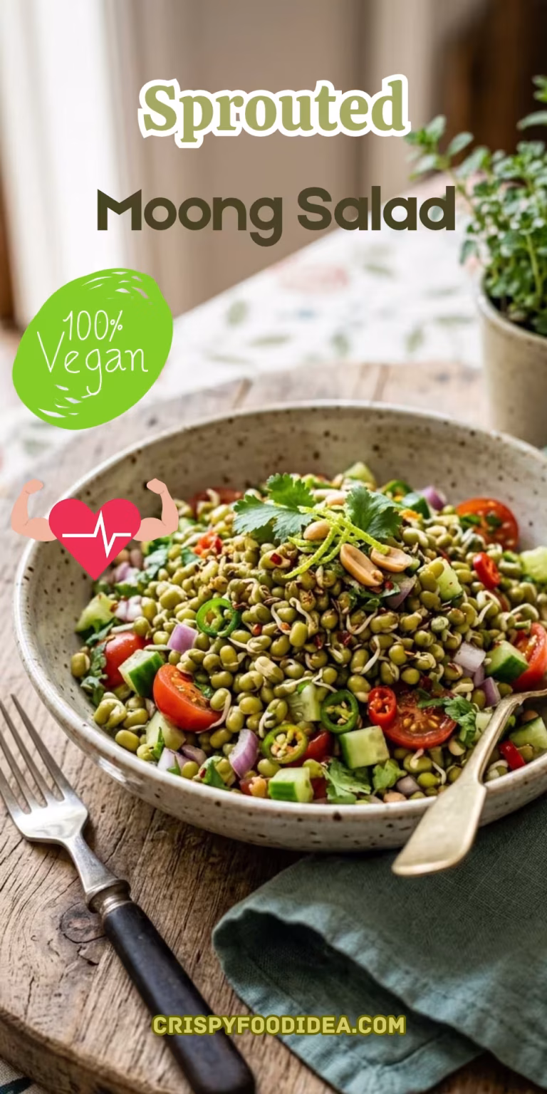 Sprouted Moong Salad