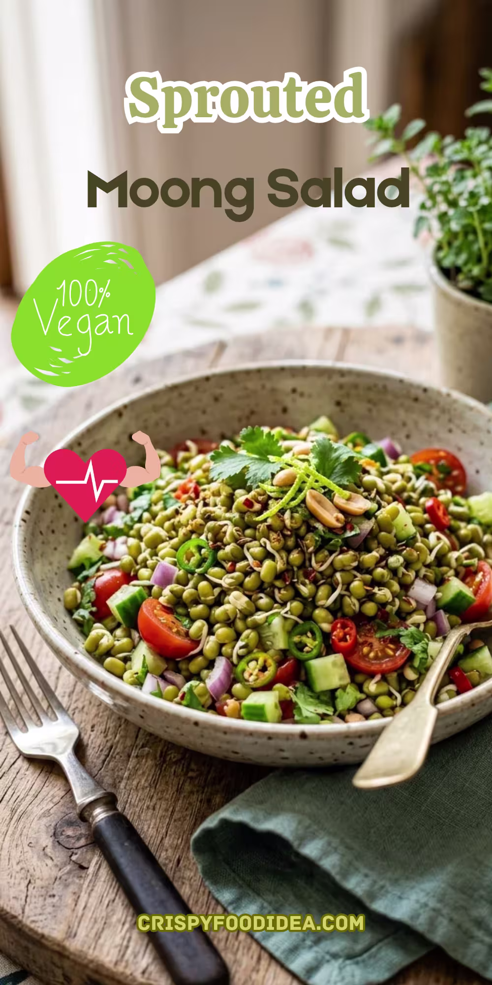 Sprouted Moong Salad