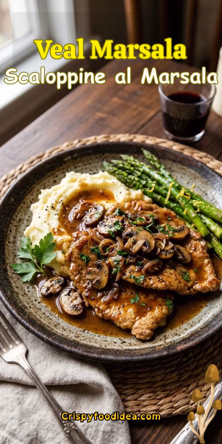 Veal Marsala | Scaloppine al Marsala